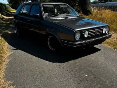 Gebraucht VW Golf II 90 PS (66 kW) 1991 Schwarz Kleinwagen