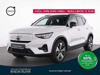 Gebraucht Volvo XC40 Plus 169 kW (231 PS) 2022 Weiß crystal white / metallic SUV