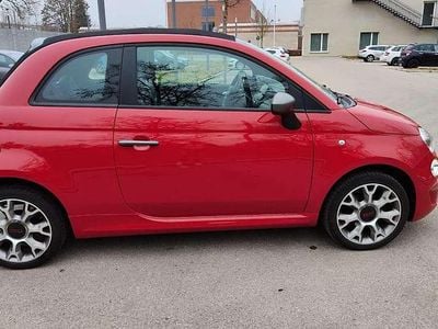 Second-hand Fiat 500S S 69 CP (50 kW) 2018 Roșu Cabrio