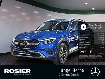 Gebraucht Mercedes GLC220 Advanced Plus 197 PS (144 kW) 2023 Blau / spektralblau SUV