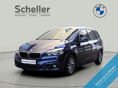 Gebraucht BMW 216 Gran Tourer 116 PS (85 kW) 2015 Blau Van / Kleinbus
