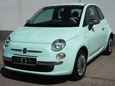 Używany Fiat 500 Pop Star 69 KM (50 kW) 2015 Niebieski Hatchback