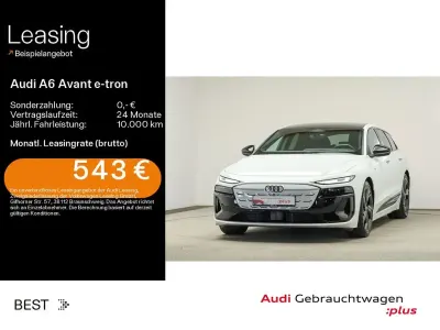 Gebraucht Audi A6 e-tron S-Line 210 kW (286 PS) 2025 Gletscherweiß metallic Kombi