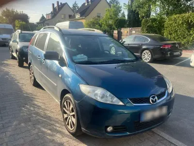 Gebraucht Mazda 5 85 PS (62 kW) 2007 Blau Van / Kleinbus
