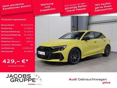Usata Audi RS3 Sport 400 CV (294 kW) 2024 Giallo Berlina