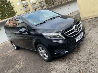 Schwarz Gebraucht 2017 Mercedes V250 Edition Van / Kleinbus | 37.902 € (Guter Preis)