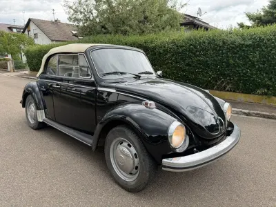 Gebraucht VW Käfer Karmann 60 PS (44 kW) 1973 Schwarz Cabrio