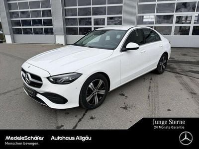 Gebraucht Mercedes C180 Avantgarde 170 PS (125 kW) 2024 Unilack polarweiß Limousine