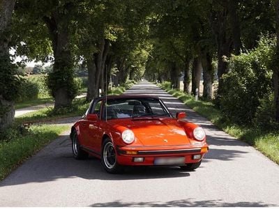 Brugt Porsche 911 Carrera Cabriolet 207 HK (152 kW) 1984 Rød Cabriolet