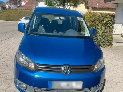 Gebraucht VW Caddy 86 PS (63 kW) 2012 Blau Van / Kleinbus
