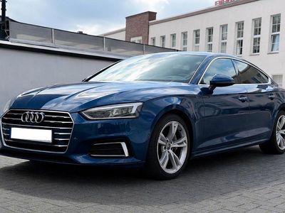 Gebraucht Audi A5 Sportback Ambiente 190 PS (139 kW) 2018 Blau Kleinwagen
