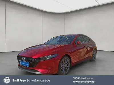 Gebraucht Mazda 3 Exclusive-Line 140 PS (102 kW) 2024 Rot Limousine