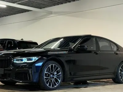 Gebraucht BMW 745e M Sport 398 PS (292 kW) 2019 Schwarz Limousine