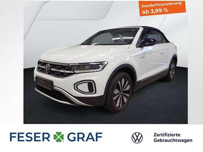 Gebraucht VW T-Roc Cabriolet Style 116 PS (85 kW) 2025 Pure white schwarz Cabrio