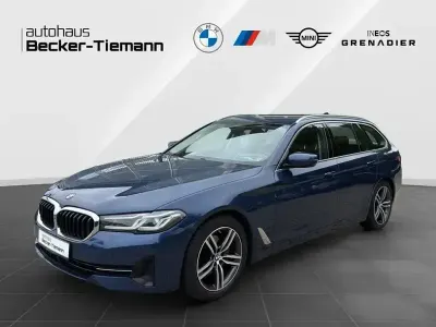 Gebraucht BMW 520 Sport Line 190 PS (139 kW) 2021 Blau Limousine