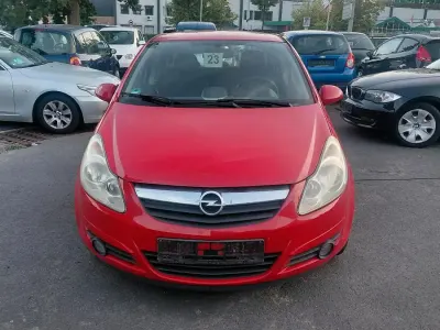 Gebraucht Opel Corsa 80 PS (58 kW) 2007 Rot Kleinwagen