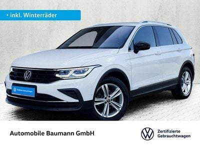 Pure white Gebraucht 2023 VW Tiguan IQ Drive SUV | 33.890 € (Fairer Preis)