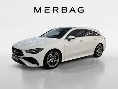 Gebraucht Mercedes CLA200 Shooting Brake Advanced Plus 163 PS (119 kW) 2025 Unilack polarweiß Kombi