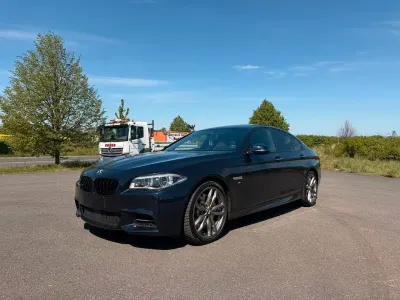 Gebraucht BMW M550 Performance 381 PS (280 kW) 2015 Weiß Limousine