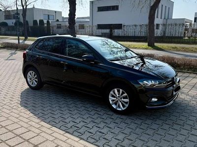 Gebraucht VW Polo Highline 95 PS (69 kW) 2018 Schwarz Kleinwagen