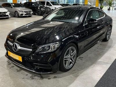 Usata Mercedes C220 AMG 194 CV (142 kW) 2018 Nero Coupé