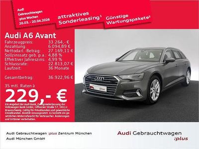 Gebraucht Audi A6 Sport 204 PS (150 kW) 2023 Chronosgrau metallic Kombi