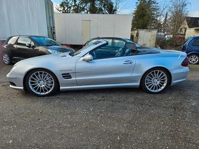 Usata Mercedes SL55 AMG AMG 500 CV (367 kW) 2003 Argento Cabrio