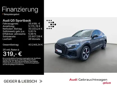 Gebraucht Audi Q5 Sportback Ambiente 204 PS (150 kW) 2022 Daytonagrau perleffekt SUV