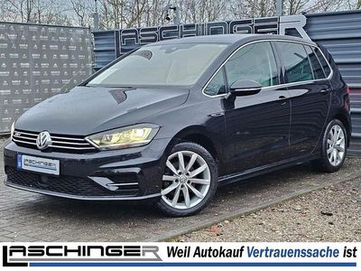 Schwarz Gebraucht 2017 VW Golf Sportsvan R-line Van / Kleinbus | 13.480 € (Fairer Preis)