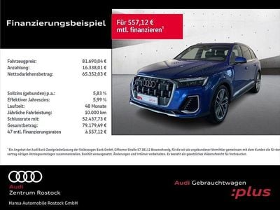 Gebraucht Audi Q7 Ambiente 286 PS (210 kW) 2025 Individuallackierungen audi exclusive SUV