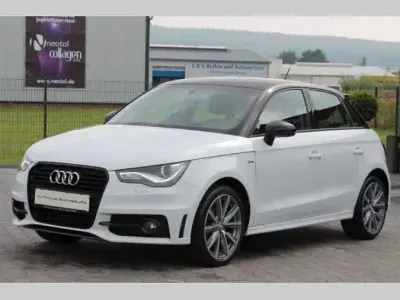 Gebraucht Audi A1 Sportback S-Line 86 PS (63 kW) 2014 Weiß Kleinwagen