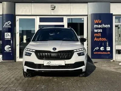 Gebraucht Skoda Kamiq Monte Carlo 110 PS (80 kW) 2021 Candyweiß SUV