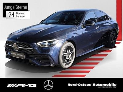 Gebraucht Mercedes C300e AMG 204 PS (150 kW) 2022 Cavansitblau metallic Limousine