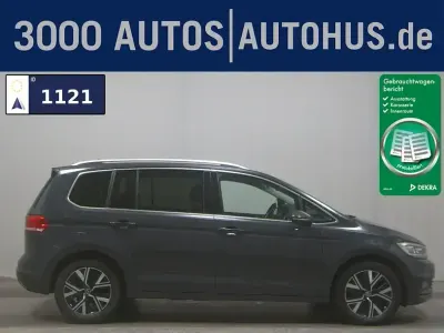 Second-hand VW Touran Highline 150 CP (110 kW) 2021 Gri Monovolum
