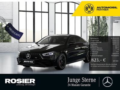 Gebraucht Mercedes CLA35 AMG Premium 306 PS (225 kW) 2024 Schwarz / kosmosschwarz Coupé