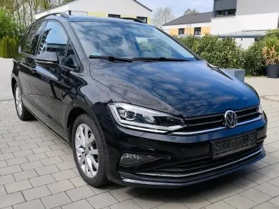 Gebraucht VW Golf Sportsvan 131 PS (96 kW) 2018 Schwarz Van / Kleinbus