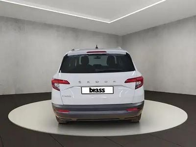 Gebraucht Skoda Karoq Ambition 150 PS (110 kW) 2022 Moonweiß perleffekt / moonweiss metallic SUV