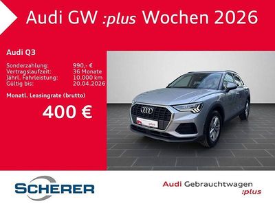 Gebraucht Audi Q3 Basis 150 PS (110 kW) 2025 Florettsilber metallic SUV