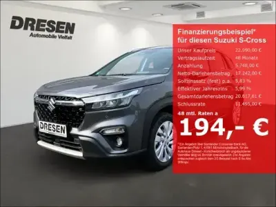 Gebraucht Suzuki SX4 S-Cross Comfort 116 PS (85 kW) 2024 Titan dark gray pearl metallic (metallic) SUV