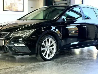 Brugt Seat Leon ST FR 179 HK (131 kW) 2017 Sort Stationcar