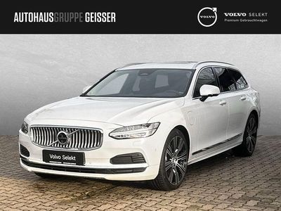 Neu Volvo V90 Ultra 349 PS (256 kW) 2025 Crystal weiß perleffekt Kombi