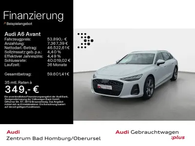 Gebraucht Audi A6 S-Line 299 PS (219 kW) 2025 Gletscherweiß metallic Kombi