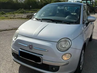Occasion Fiat 500 100 PK (73 kW) 2009 Zilver Cabriolet