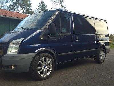 Brugt Ford Transit 140 HK (102 kW) 2010 Blå Pickup / Ladvogn