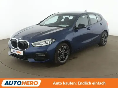 Gebraucht BMW 118 Sport Line 136 PS (100 kW) 2021 Blau Kleinwagen