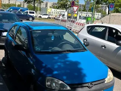Gebraucht Opel Corsa 58 PS (42 kW) 2002 Blau Kleinwagen