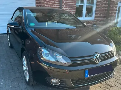 Gebraucht VW Golf Cabriolet 122 PS (89 kW) 2012 Schwarz Cabrio