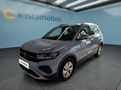 Gebraucht VW T-Cross Life 95 PS (69 kW) 2024 Blau SUV