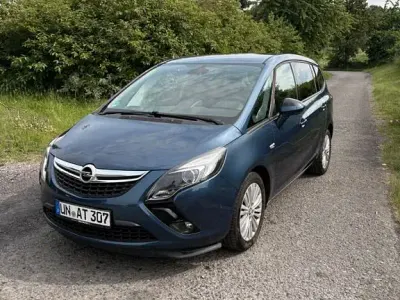 Gebraucht Opel Zafira Tourer Edition 140 PS (102 kW) 2016 Blau Van / Kleinbus