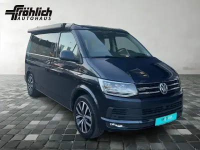 Gebraucht VW California California 150 PS (110 kW) 2019 Starlight blue metallic (metallic) Van
